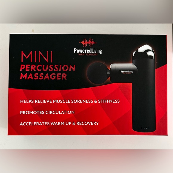 ❌SOLD 🎁New - “Powered Living” Percussion Mini – EMK333A Massager - Picture 2 of 5